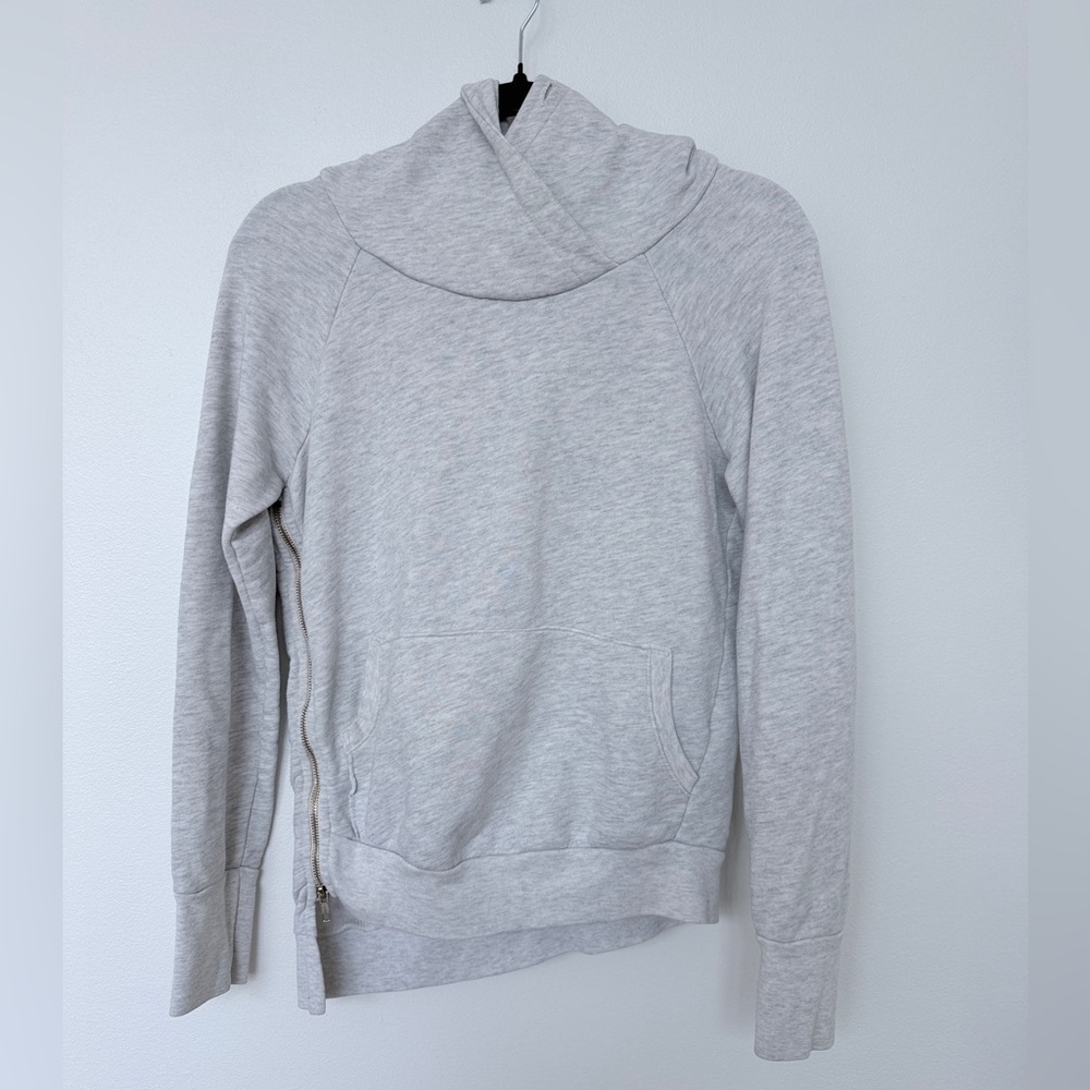NSF Heather Gray Women's Cowl Neck Sweater | Sz: Small